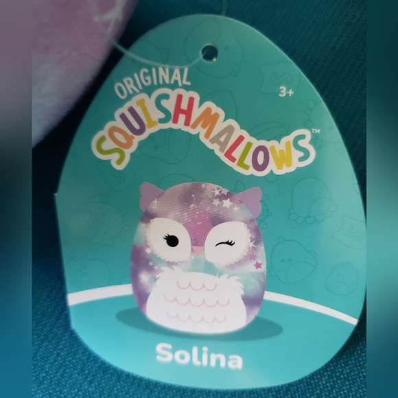 NWT 🦉 Solina the Owl Squishmallow - Picture 4 of 6